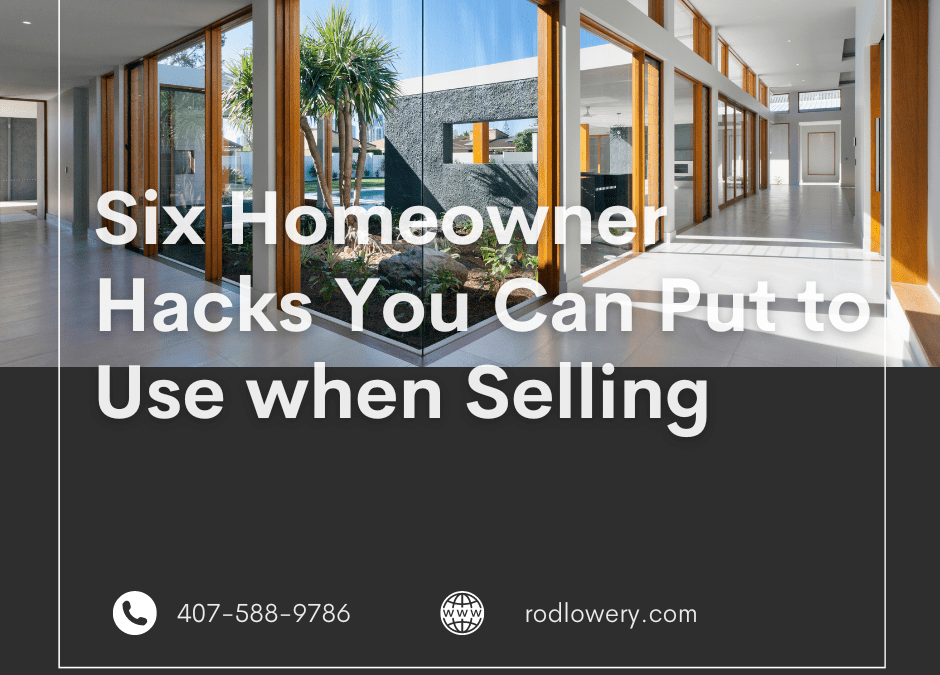 Six Homeowner Hacks for Selling: Keep Your Home Clean and Fresh